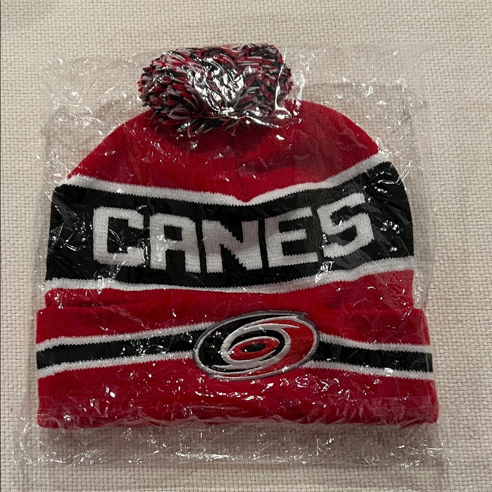 NHL Carolina Hurricanes Knit Beanie
